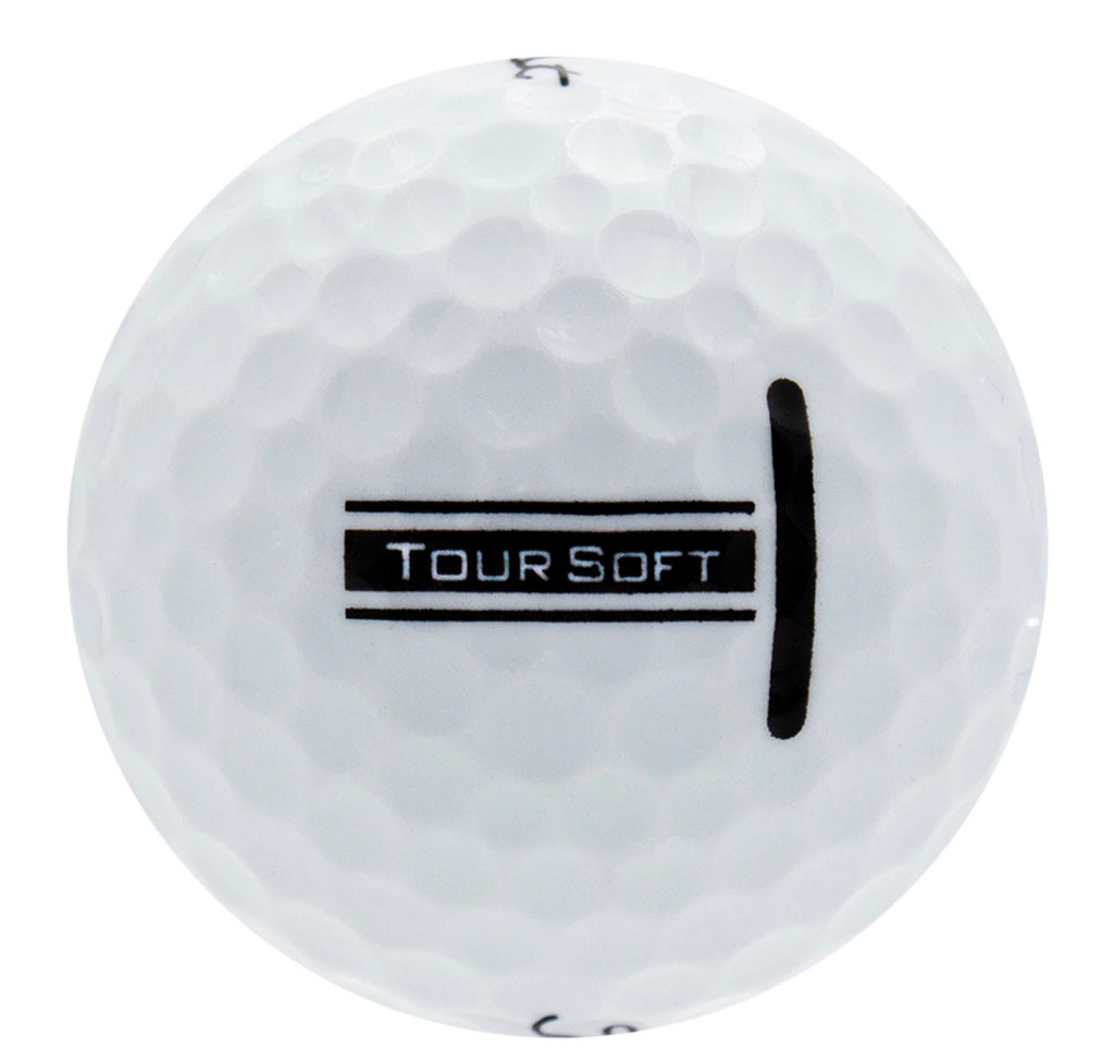 Titleist Tour Soft Golf Balls - One Dozen, Good/3A Quality, Recycled