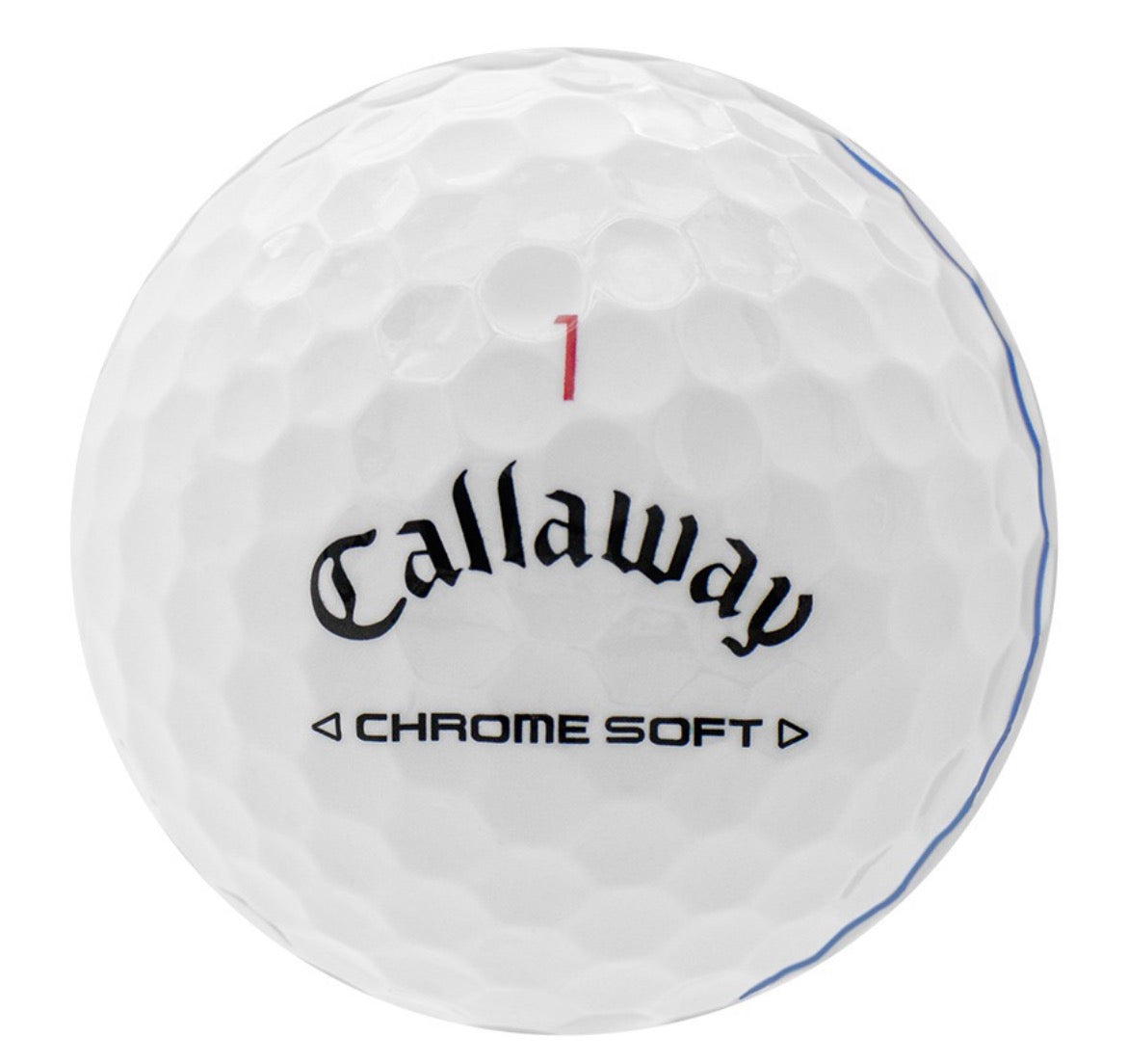 Callaway Chrome Soft Triple Track Golf Balls, One Dozen, Good/3A Quality, Recycled