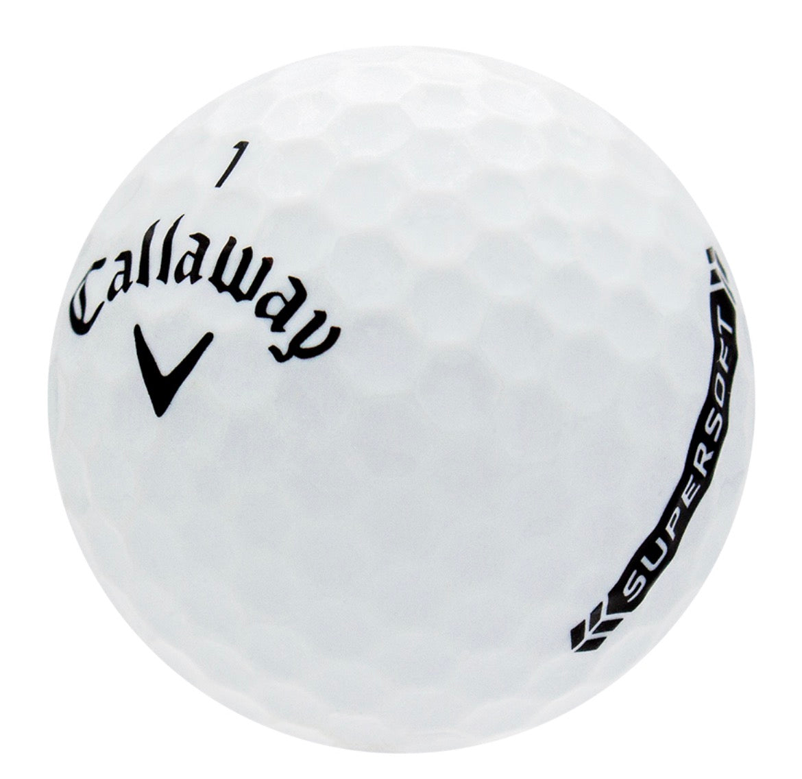 Callaway Supersoft, One Dozen, Near Mint/4A Quality, Recycled