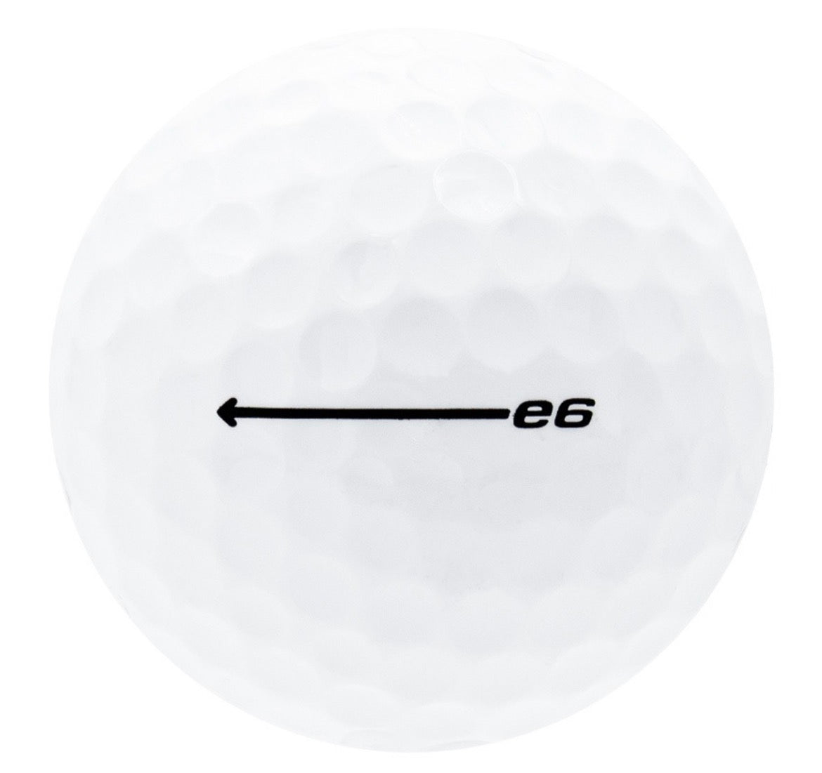 Bridgestone E6 Golf Balls, One Dozen, Near Mint/4A Quality, Recycled