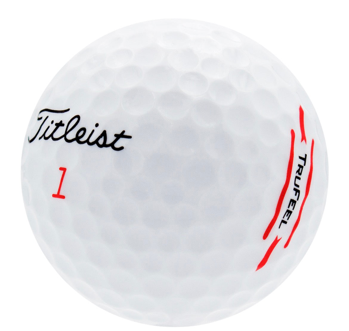 Titleist TruFeel Golf Balls, One Dozen, Near Mint/4A Quality, Recycled