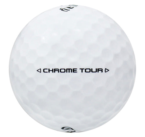 Callaway Chrome Tour Golf Balls - One Dozen, Good/3A Quality, Recycled